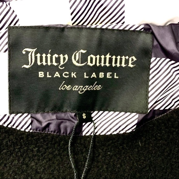 Juicy Couture Buffalo Check Plaid Heavy Warm Snow Winter Gingham Puffer Coat - Picture 4 of 16